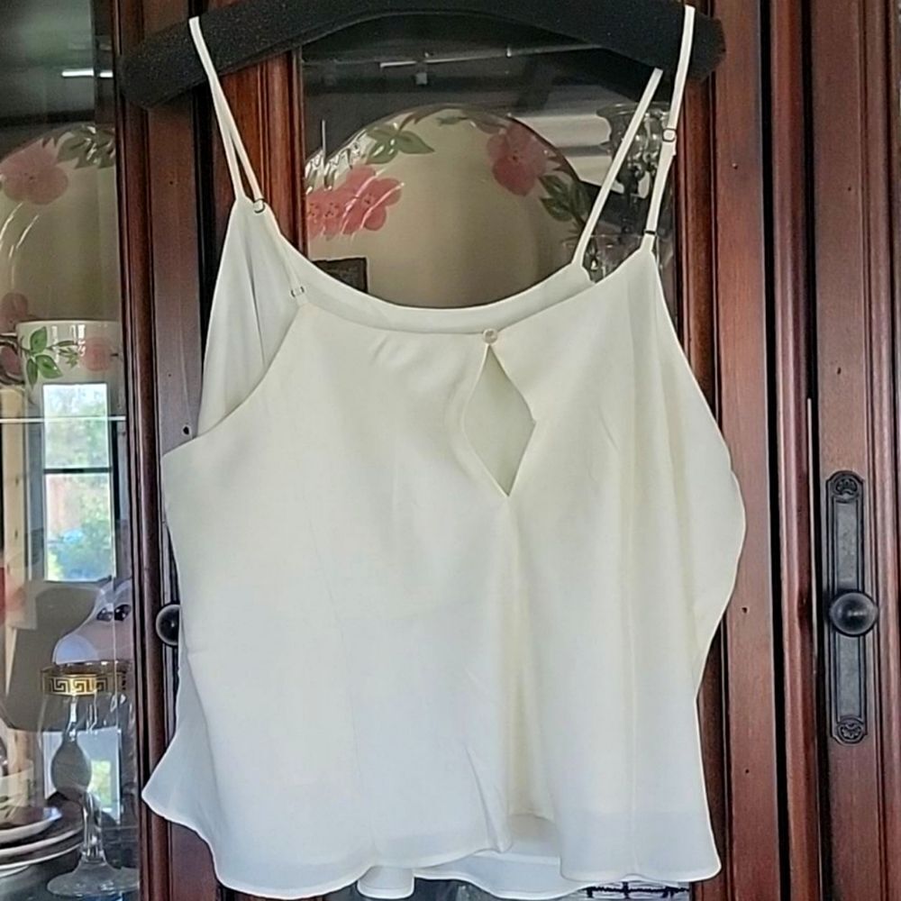 Abound Swing Neck V - Camisole in Ivory NWT